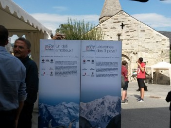 Stand de l'Espace Mont-Blanc