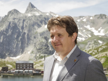 Erik Lavevaz, Presidente della Regione Autonoma Valle d'Aosta e Vice Presidente della Conferenza transfrontaliera del Monte Bianco