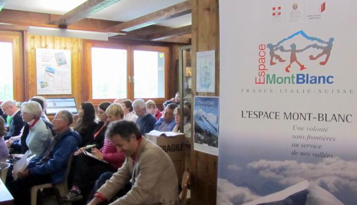 Abschluss des Plan Intégré Transfrontalier PIT Espace Mont-Blanc