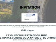 Café Citoyen "L'evoluzione del paesaggio culturale: il lavoro combinato di natura e uomo"