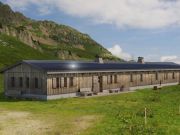 Affacciato sul Monte Bianco, la prossima estate aprirà il nuovo «Refuge des Prés » a Les Contamines 