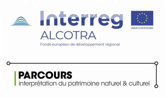 Logo projet Interreg Alcotra: Parcours d'interprétation du patrimoine naturel et culturel